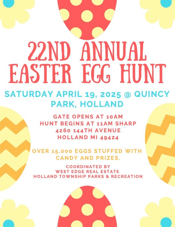 Event Flyer Easter Egg Hunt 2025
