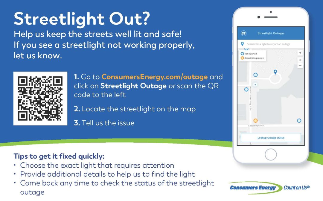 Report Streetlight Outage